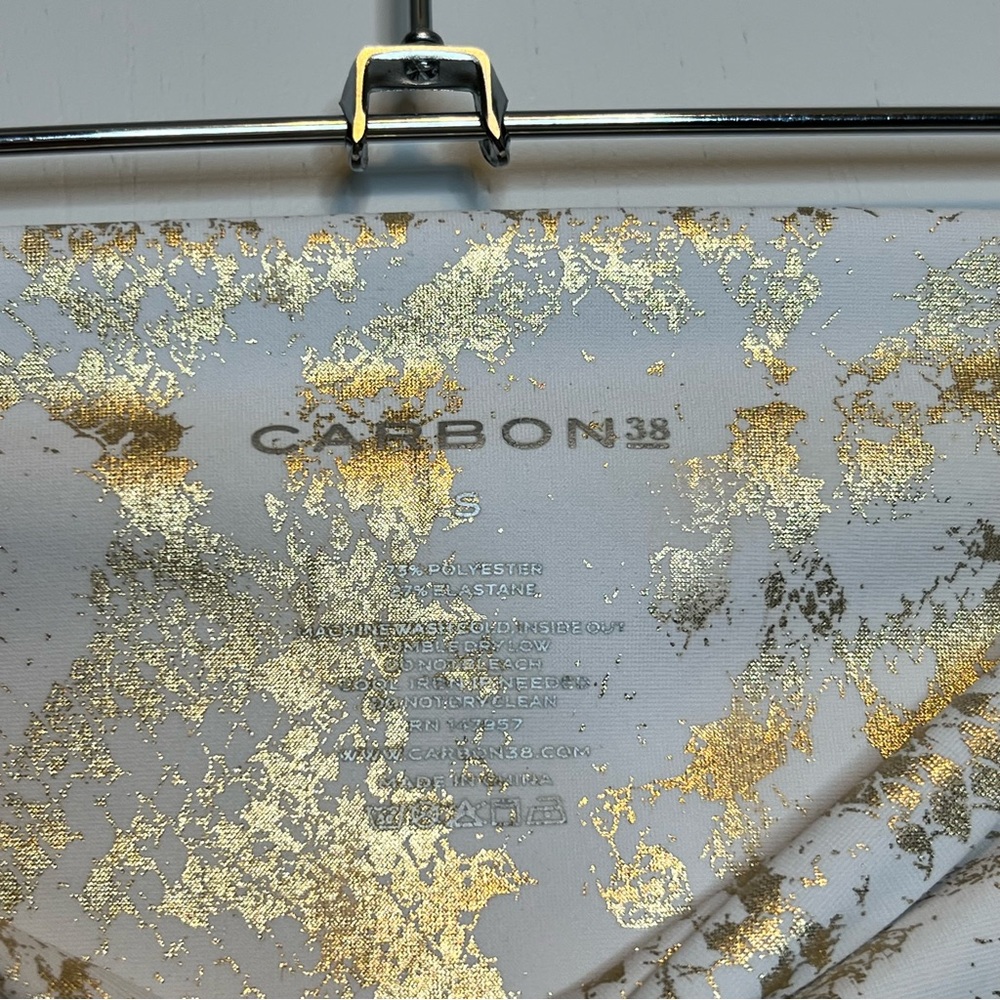 Carbon38 Metallic Snake High Rise Legging - image 8